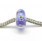 Preview: Violet Blue Flower Monroe - Elfbeads Glass - live photo